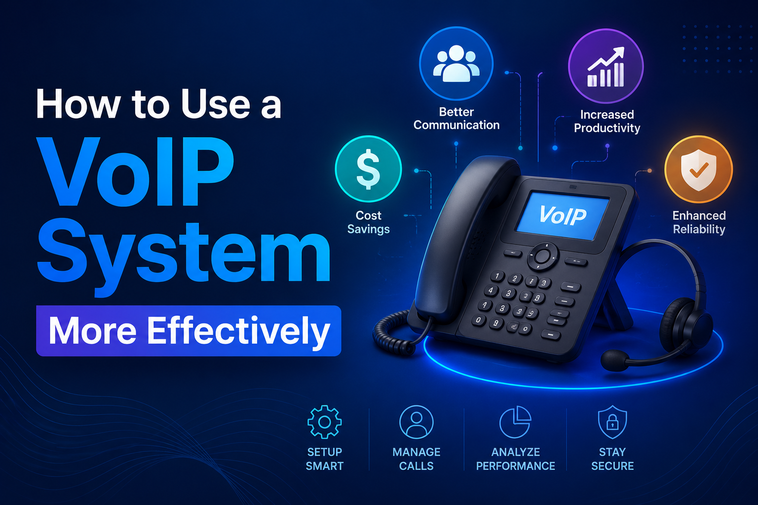 How to use voip system more effectively